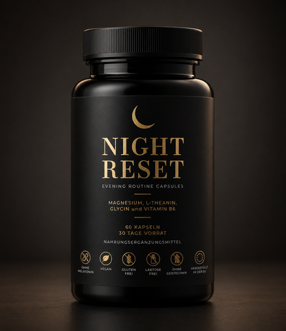 NIGHT RESET Melatoninfreie Abendroutine