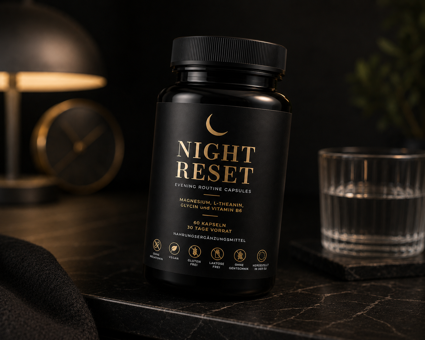 NIGHT RESET Melatoninfreie Abendroutine
