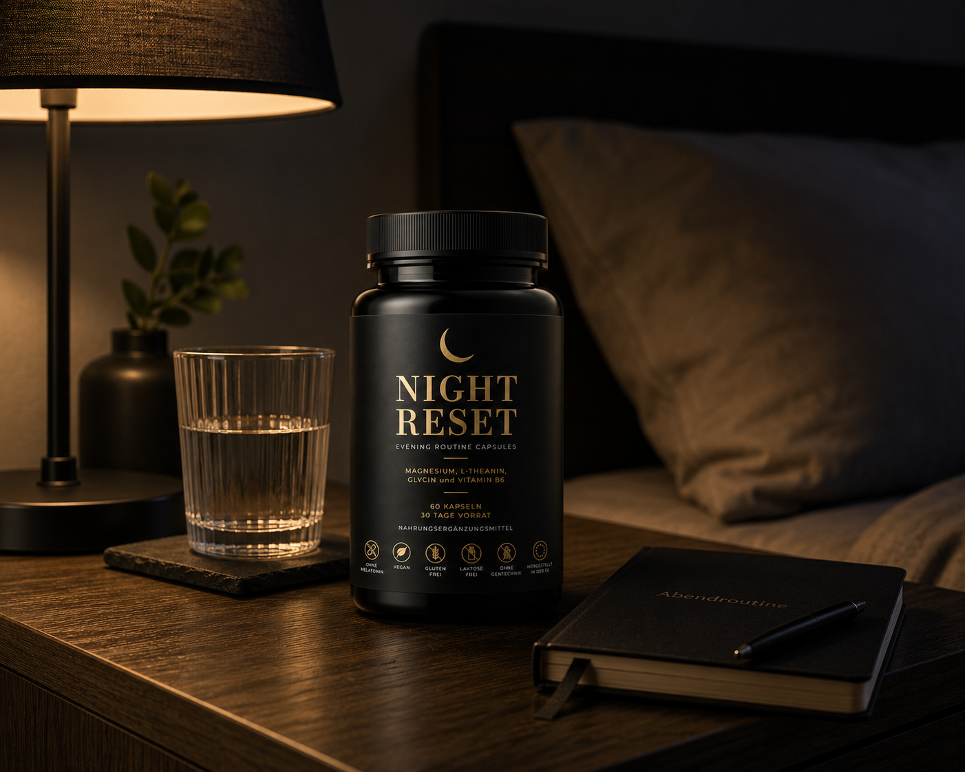 NIGHT RESET Melatoninfreie Abendroutine