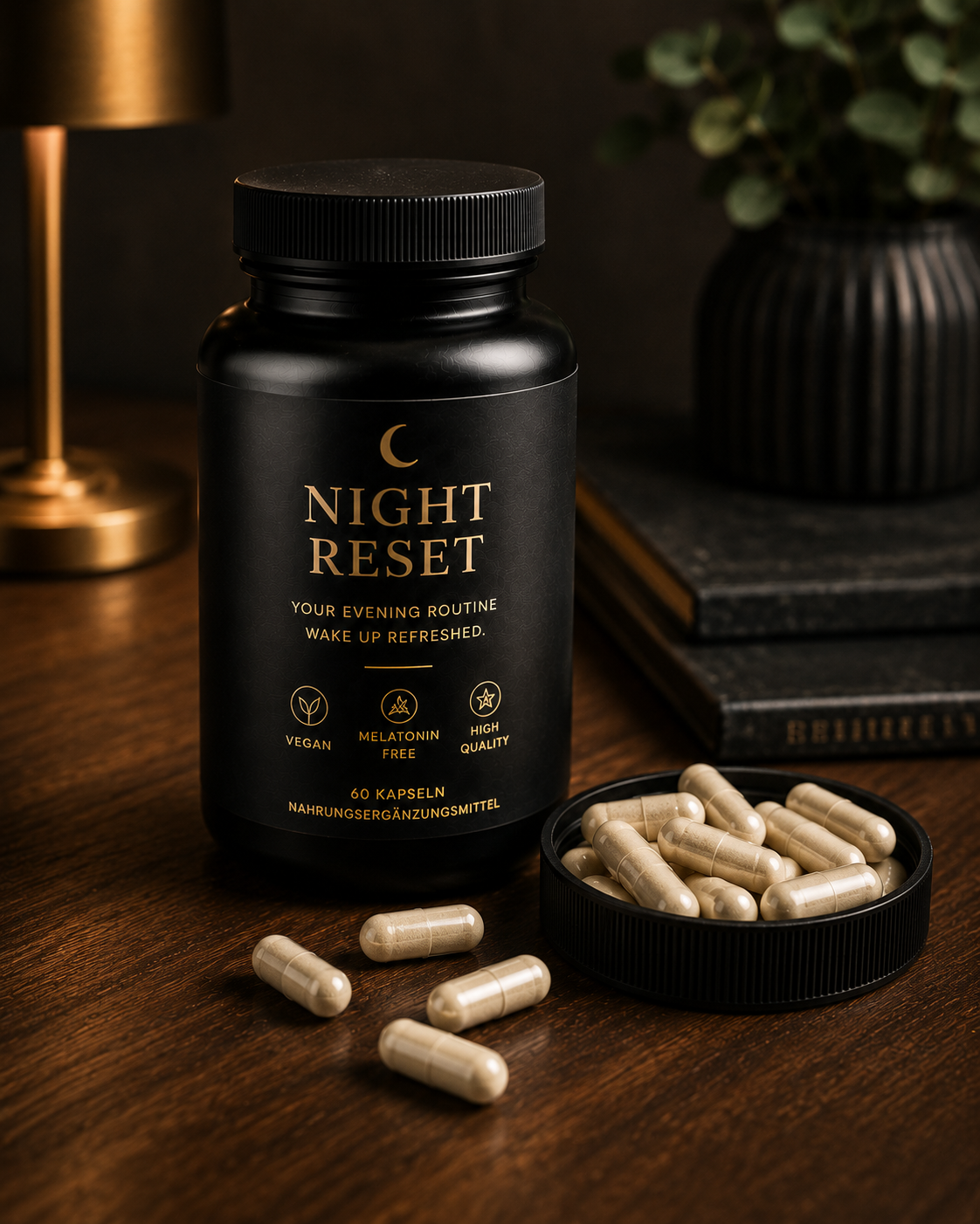 NIGHT RESET Melatoninfreie Abendroutine