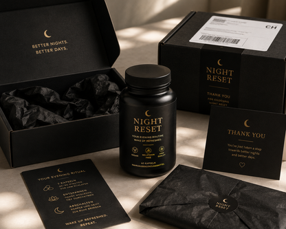 NIGHT RESET Melatoninfreie Abendroutine